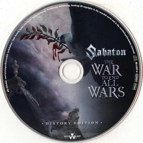 Sabaton : The War To End All Wars (History Edition) (CD, Album, Dig)