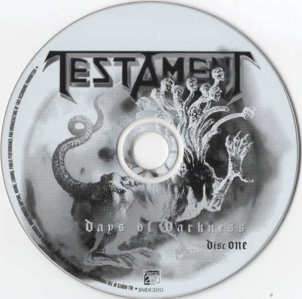 Testament (2) : Days Of Darkness (2xCD, Comp)