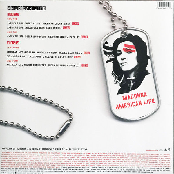 Madonna : American Life (2x12")