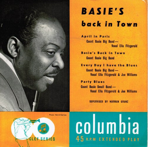 Count Basie : Basie's Back In Town (7", EP)