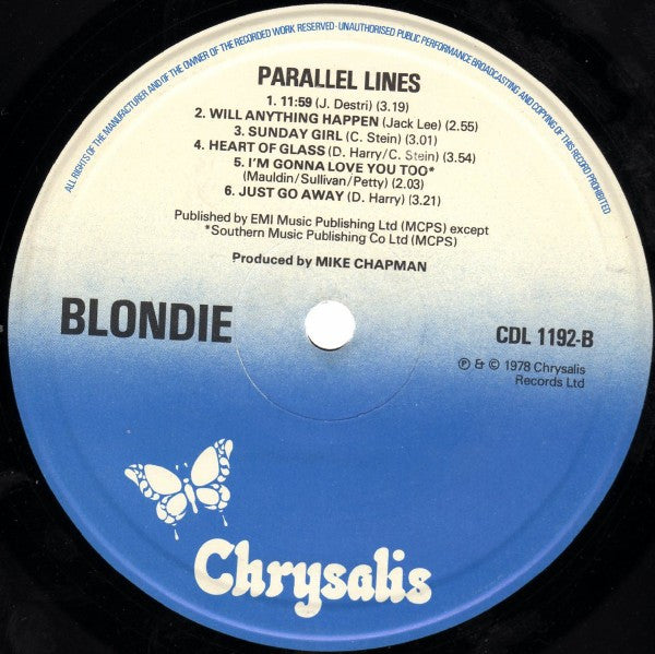 Blondie : Parallel Lines (LP, Album)