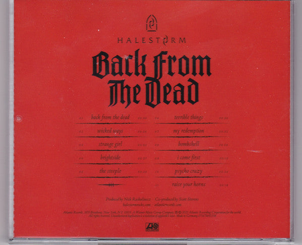 Halestorm : Back From The Dead (CD, Album, Jew)