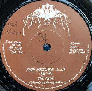 The Move : Fire Brigade (7", Maxi)