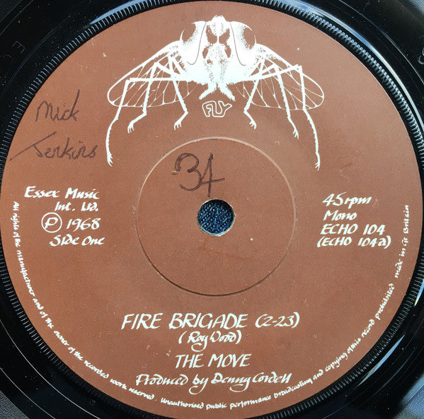 The Move : Fire Brigade (7", Maxi)