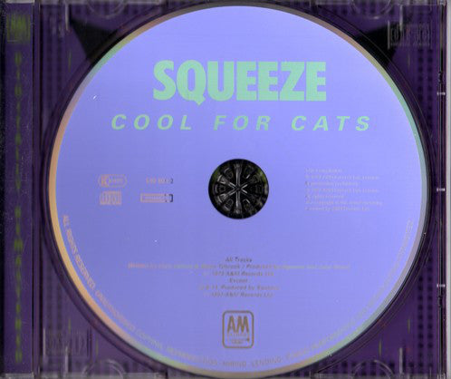 Squeeze (2) : Cool For Cats (CD, Album, RE, RM)