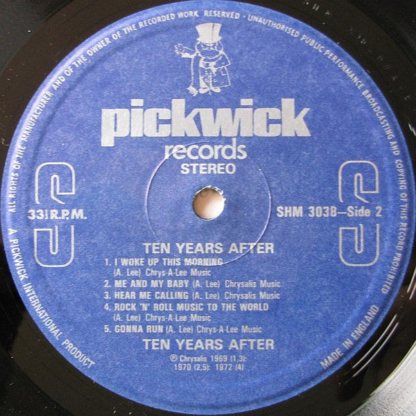 Ten Years After : Ten Years After (LP, Comp)