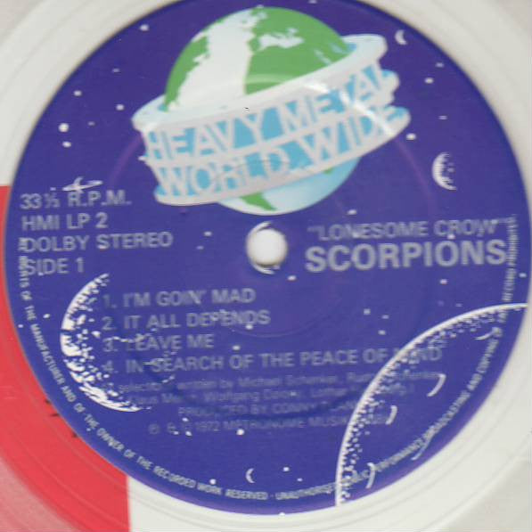 Scorpions : Lonesome Crow (LP, Album, RE, Cle)