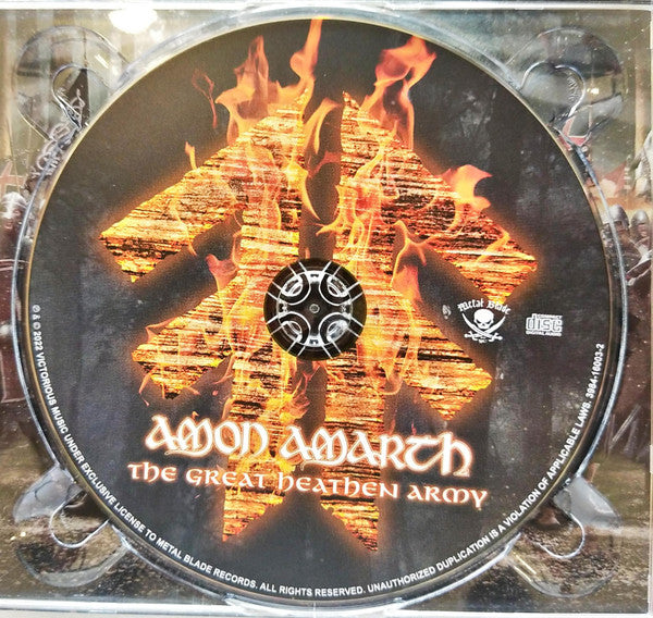 Amon Amarth : The Great Heathen Army (CD, Album, Dig)