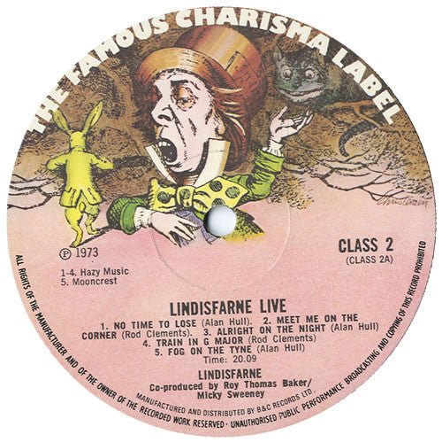 Lindisfarne : Lindisfarne Live (LP, Album)