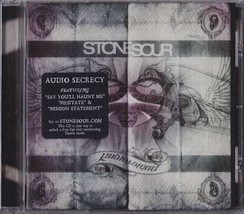 Stone Sour : Audio Secrecy (CD, Album)