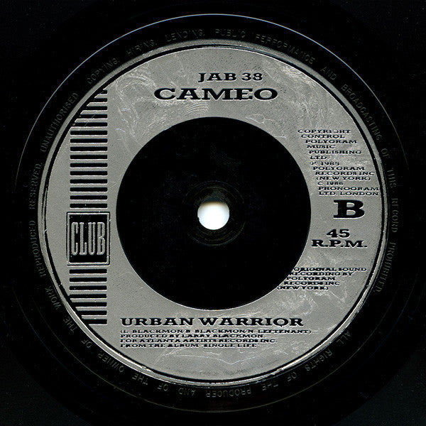 Cameo : Word Up (7", Single, Sil)