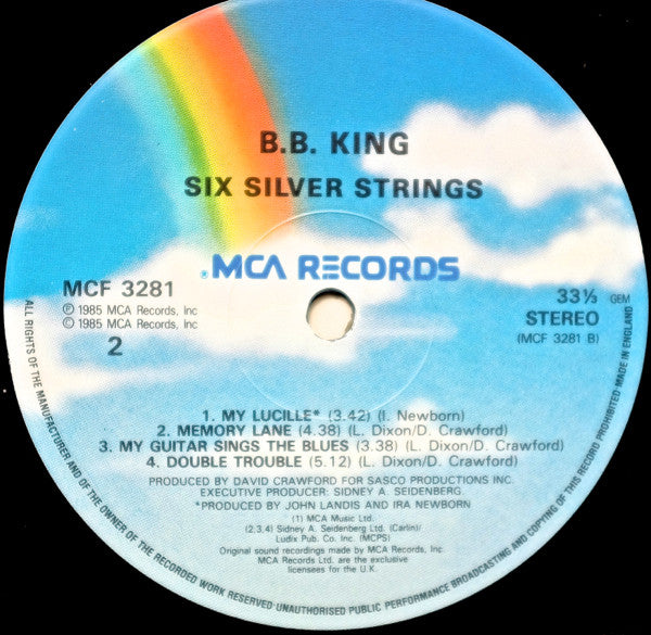 B.B. King : Six Silver Strings (LP, Album)