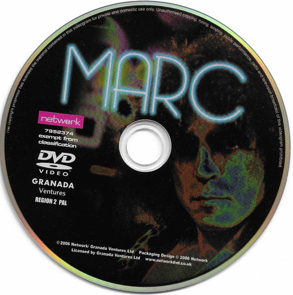 Marc Bolan with T. Rex : Marc (DVD-V, Multichannel, PAL, 5.1)