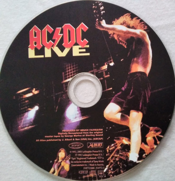 AC/DC : Live (CD, Album, RE, RM, Dig)