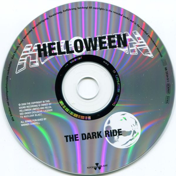 Helloween : The Dark Ride / Rabbit Don't Come Easy (CD, Album, RE + CD, Album, RE + Comp)