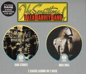 The Sensational Alex Harvey Band : SAHB Stories / Rock Drill (2xCD, Comp)