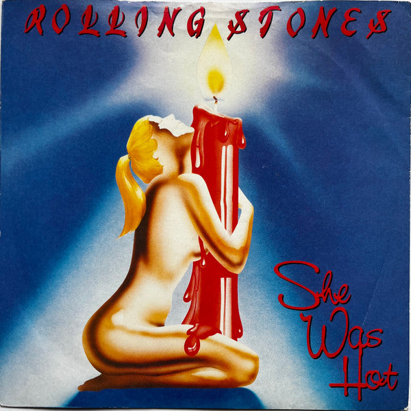 The Rolling Stones : She Was Hot (7", Single, Promo)