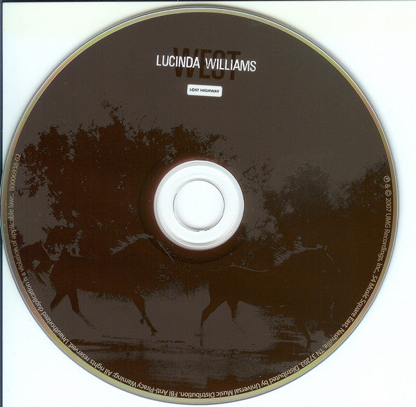 Lucinda Williams : West (CD, Album)