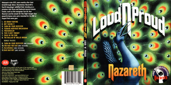 Nazareth (2) : Loud 'N' Proud (CD, Album, RE, RM, Dig)