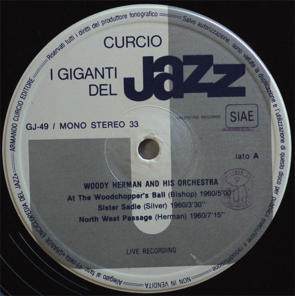 Woody Herman, Gerry Mulligan : I Giganti Del Jazz Vol. 49 (LP, Comp)