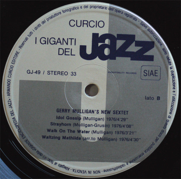 Woody Herman, Gerry Mulligan : I Giganti Del Jazz Vol. 49 (LP, Comp)