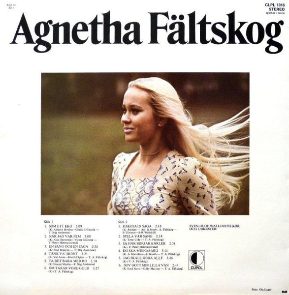 Agnetha Fältskog : Som Jag Är (LP, Album, RE)