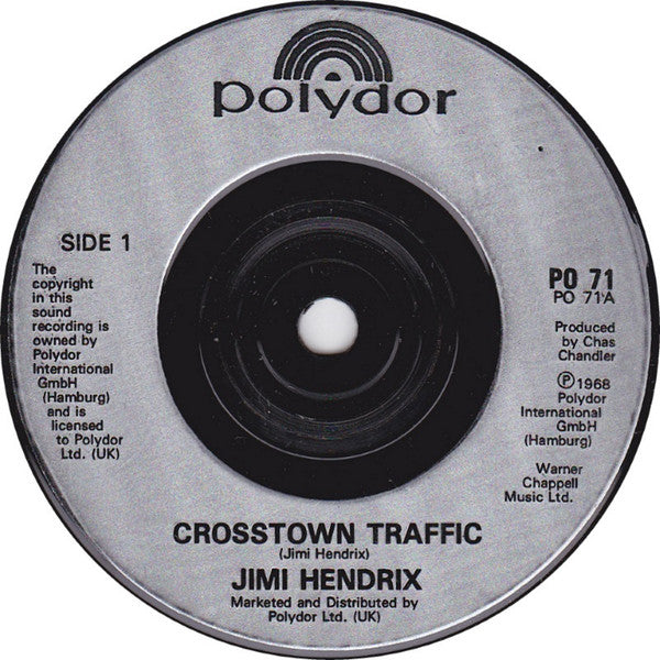 Jimi Hendrix : Crosstown Traffic (7", Single)