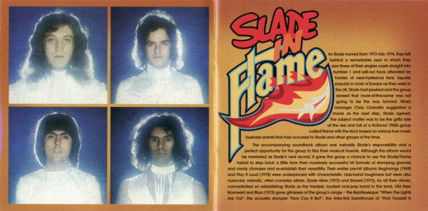 Slade : Slade In Flame (CD, Album, RE, RM, Sli)