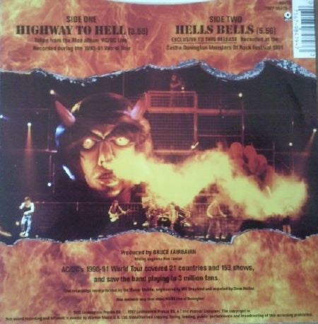 AC/DC : Highway To Hell (7", Single)