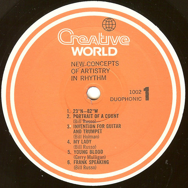 Stan Kenton : New Concepts Of Artistry In Rhythm (LP, Album, RE)