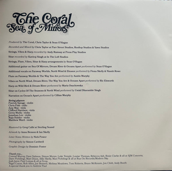 The Coral : Sea Of Mirrors (LP, Album, Ltd, Tri)