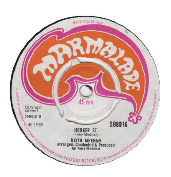 Keith Meehan : Darkness Of My Life (7")