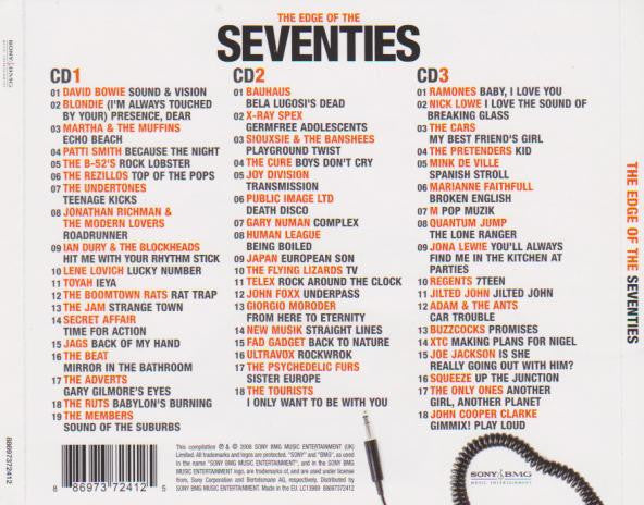 Various : The Edge Of The Seventies (3xCD, Comp)