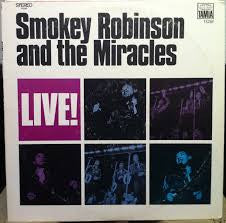 Smokey Robinson And The Miracles* : Live! (LP, Album)