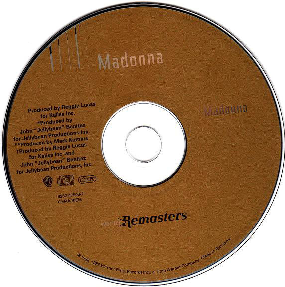 Madonna : Madonna (CD, Album, RE, RM)