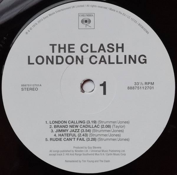 The Clash : London Calling (2xLP, Album, RE, RM, 180)