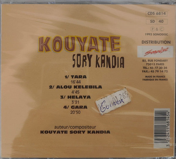 Kouyate Sory Kandia : Kouyate Sory Kandia (CD, Maxi)