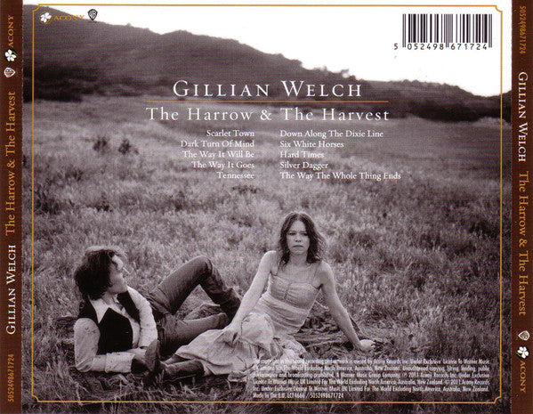 Gillian Welch : The Harrow & The Harvest (CD, Album)