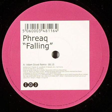 Phreaq : Falling (12")