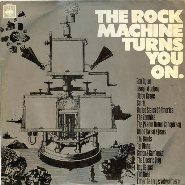 Various : The Rock Machine Turns You On (LP, Comp)