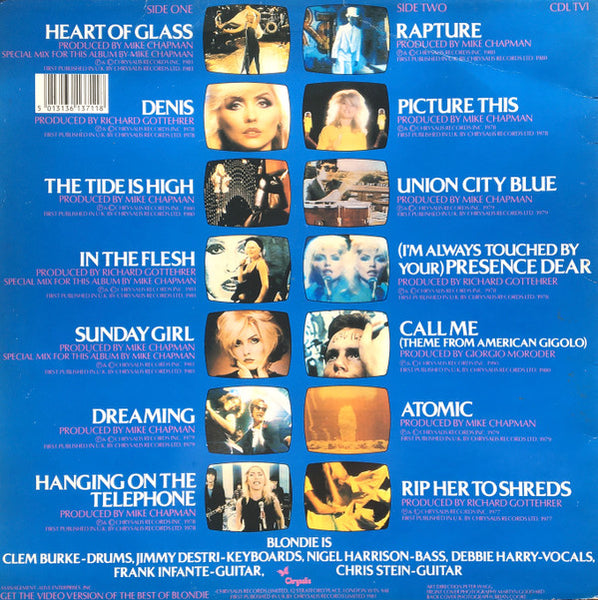 Blondie : The Best Of Blondie (LP, Comp, RE)