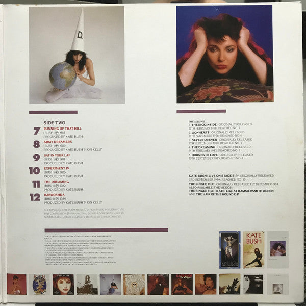 Kate Bush : The Whole Story (LP, Comp, Gat)