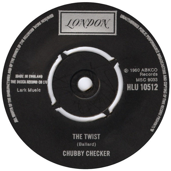 Chubby Checker : Let's Twist Again (7", Single, RE)