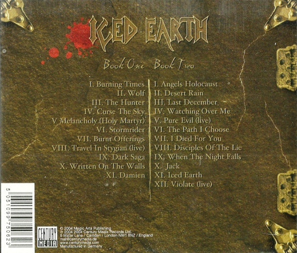 Iced Earth : The Blessed And The Damned (2xCD, Comp)