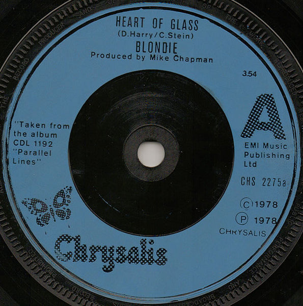 Blondie : Heart Of Glass (7", Single, Inj)