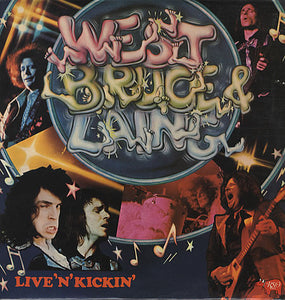 West, Bruce & Laing : Live 'N' Kickin' (LP, Album)