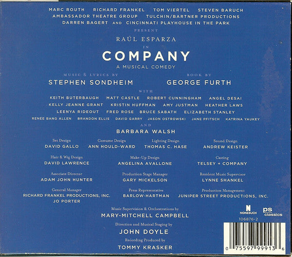 Original Cast Recording* : Company - A Musical Comedy (CD, Album)