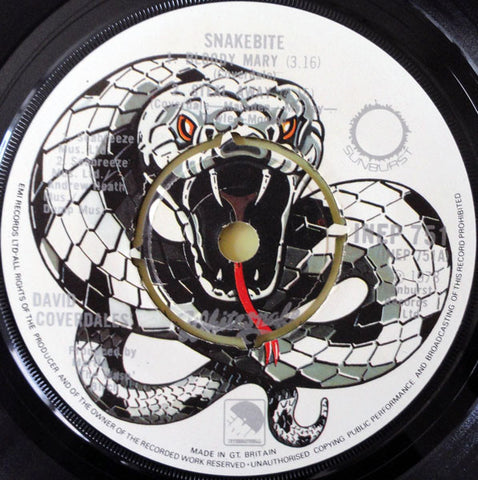 David Coverdale's Whitesnake* : Snakebite (7", EP)