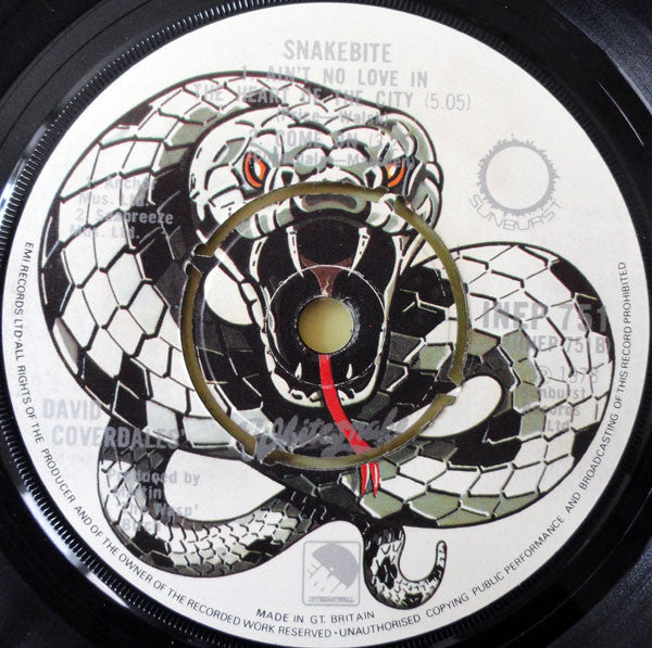 David Coverdale's Whitesnake* : Snakebite (7", EP)