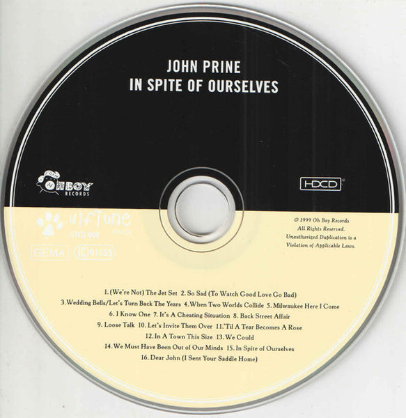 John Prine : In Spite Of Ourselves (HDCD, Album)